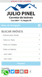 Mobile Screenshot of juliopinelimoveis.com